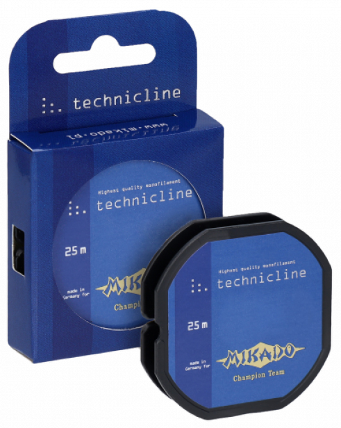 Леска TECHNIC LINE (Mikado), 25м, 0.12мм