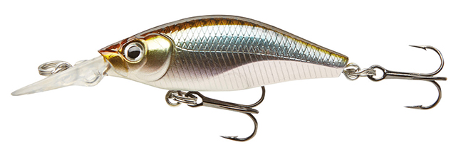 Воблер DEEP Baby Shad Reloaded "Chrome roach" (Cormoran), 4.0см, 2.5гр, плавающий, до 1,0м