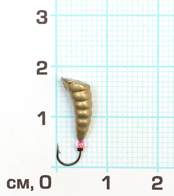 Мормышка литая "Личинка малая", 1.3г